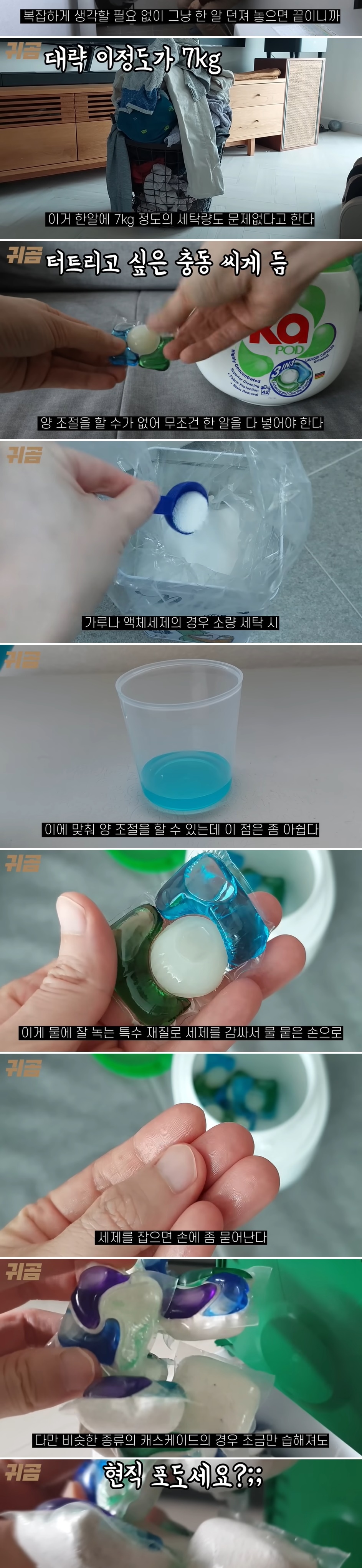 세탁세제 10종 비교_귀곰 내돈내산 | 인스티즈