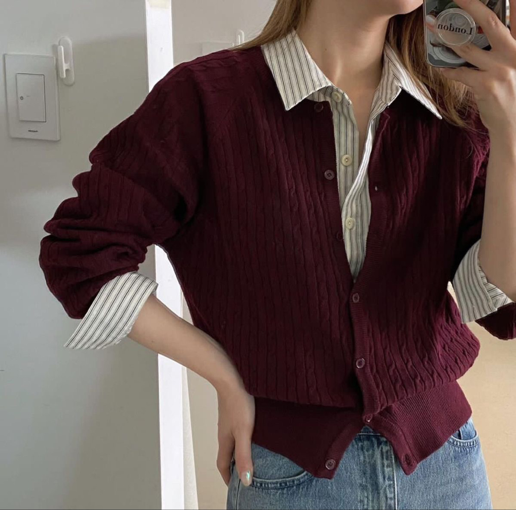 봄가을엔 셔츠&니트조합 최고🧶👔 | 인스티즈