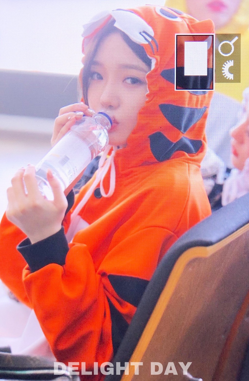 공항에서 호랑이 잠옷 입은 노지선.gif | 인스티즈