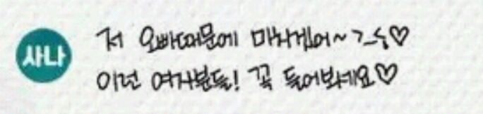 일본인 트와이스 사나 글씨체, 미국인 타일러 글씨체 ㄷㄷ .jpg | 인스티즈