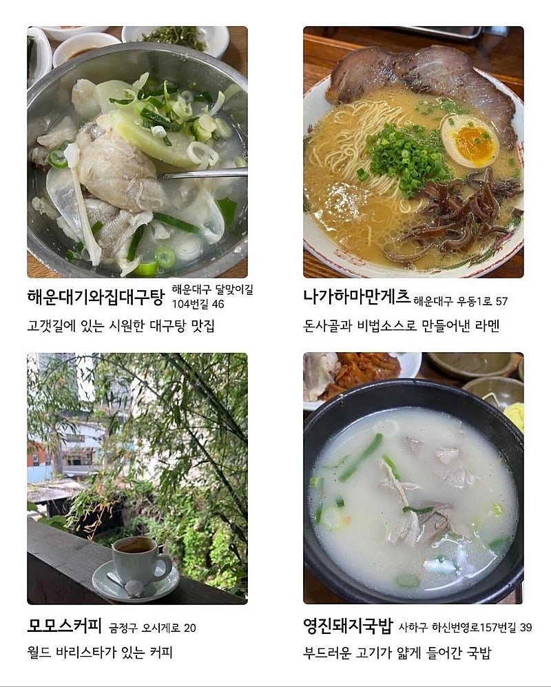 부산 맛집 72곳.jpg | 인스티즈