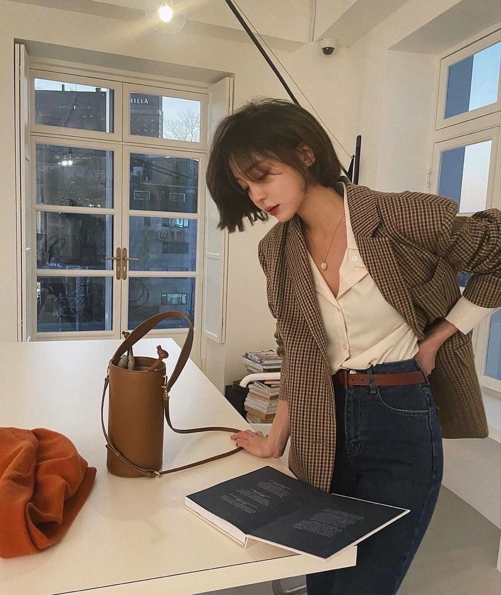 가을엔 브라운🍂🍁🥮 브라운 가을 코디 모음 (70장) | 인스티즈