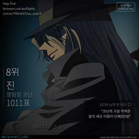 역대 만화속 매력적인 악역 TOP 12 | 인스티즈