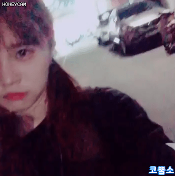 [아이돌학교] 송하영 양갈래머리.gif | 인스티즈