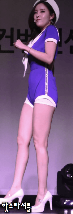 슬랜더 몸매 효민.gif | 인스티즈