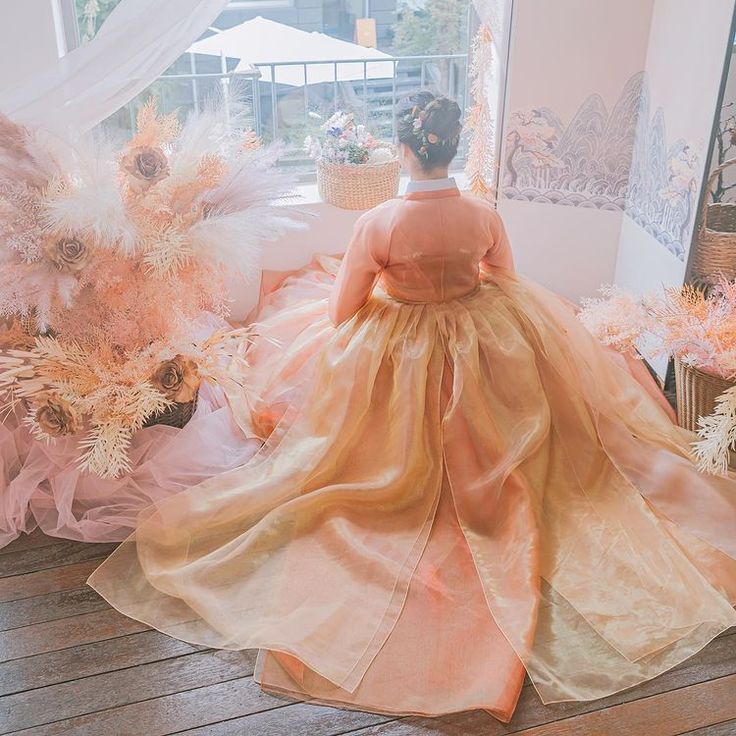 요즘 한복 트렌드라는 갈래치마 | 인스티즈