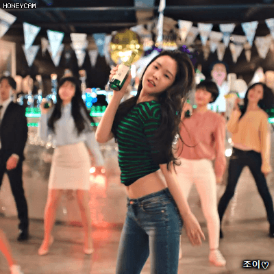 술한잔 하자고 유혹하는 손나은.gif | 인스티즈