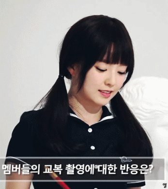 흑발하면 더 이쁜 아이린.gif | 인스티즈