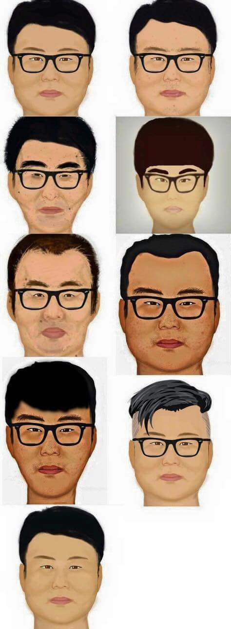 한국남자 평균얼굴이라고 돌아다니는 사진의 진실 | 인스티즈