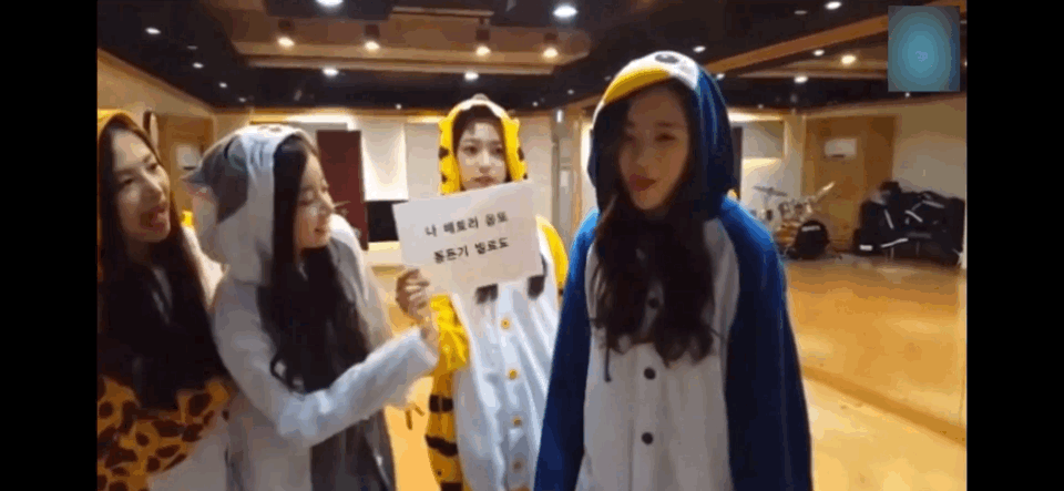 현주 따라하며 꼽주는 에이프릴 멤버들(상큼상큼자몽~) | 인스티즈
