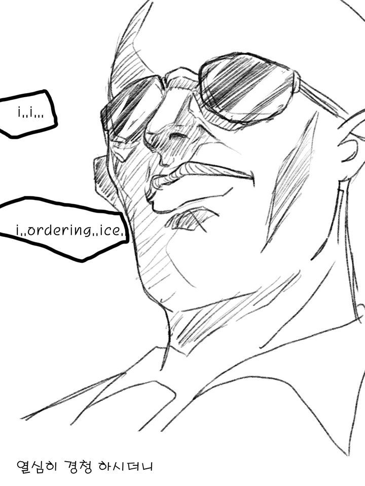 [바나나툰] 룸메가 홍대 카페에서 외국인 손님 상대한 이야기.jpg | 인스티즈