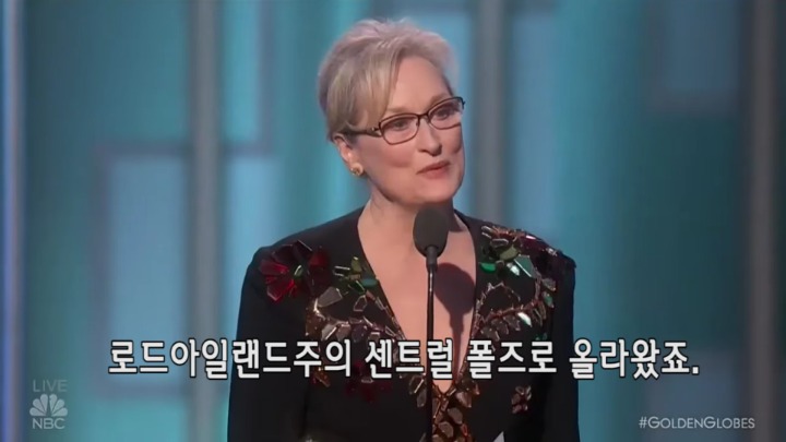 우리나라 연예인들이 보고 느꼈으면 하는 메릴 스트립 수상소감 | 인스티즈