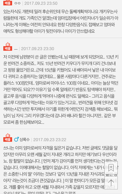 아내가 딸보다 개를 더 좋아해요(+아내입장) | 인스티즈