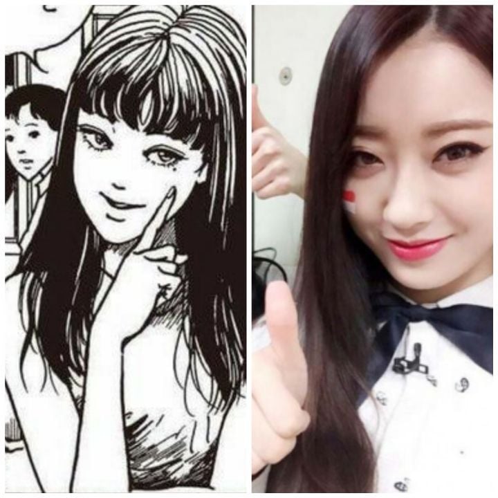 이토준지 토미에 닮았다고 언급 된 여자연예인들.jpg | 인스티즈