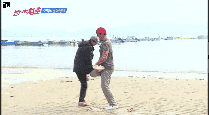 김국진의 ㅎㄷㄷ한 운동신경 모음.gif | 인스티즈