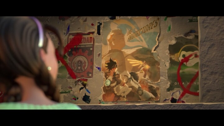 [오버워치] 솜브라와 솔져:76의 접점: 솔져가 구한 아이는 솜브라였다? | 인스티즈