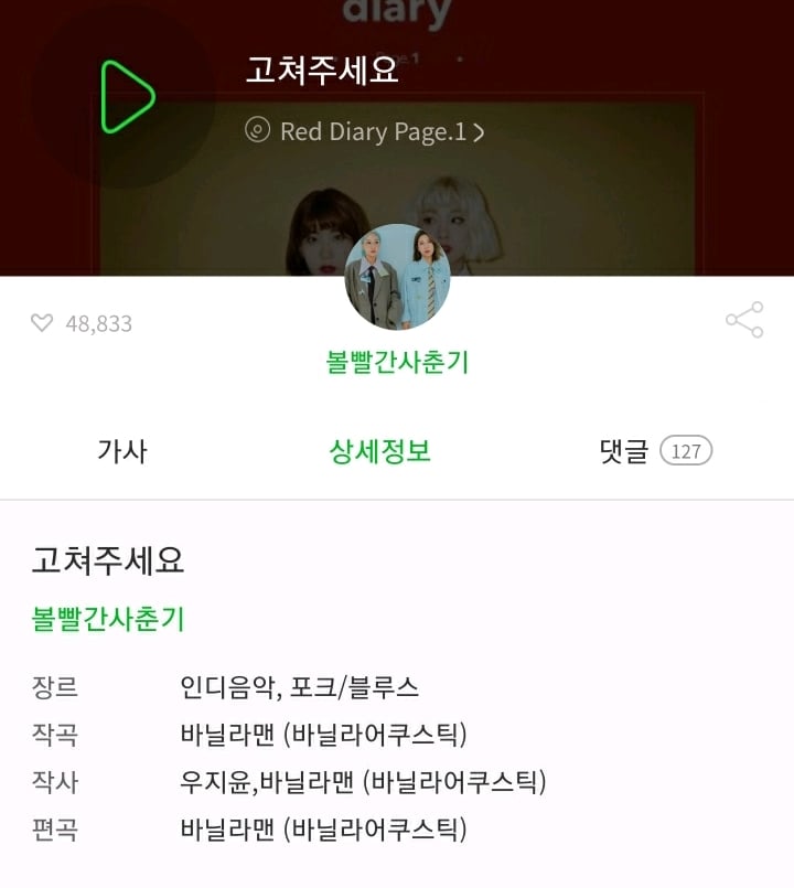 볼빨간 사춘기 우지윤이 작사, 작곡에 참여한 곡들.jpg | 인스티즈