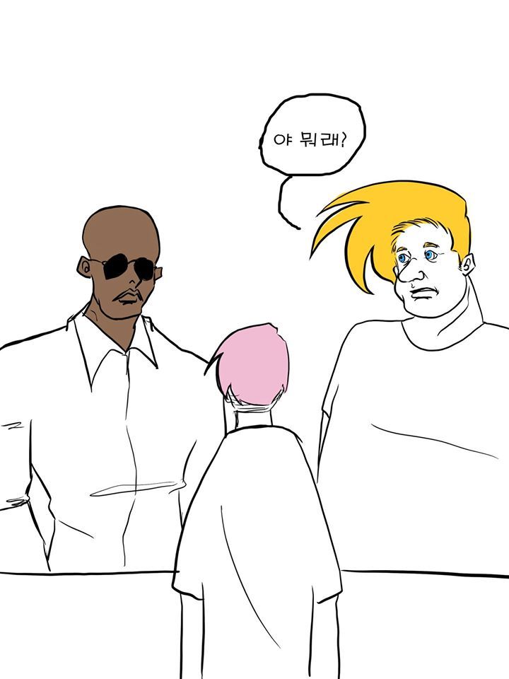 [바나나툰] 룸메가 홍대 카페에서 외국인 손님 상대한 이야기.jpg | 인스티즈