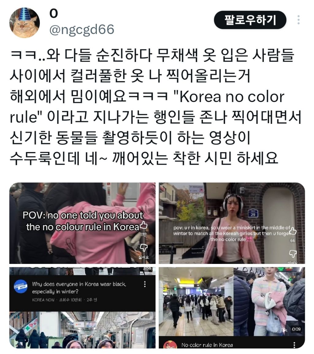 한국인을 향한 혐오가 심각한 외국인들 (무채색편) | 인스티즈