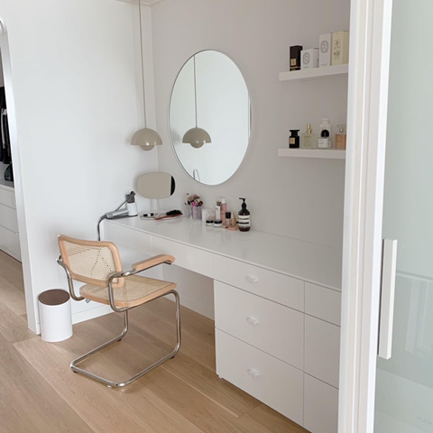 '웜톤 화이트' 스타일, 5년차 부부의 57평 아파트 리모델링 인테리어 | 인스티즈