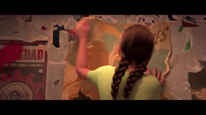 [오버워치] 솜브라와 솔져:76의 접점: 솔져가 구한 아이는 솜브라였다? | 인스티즈