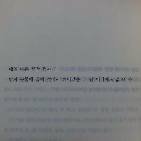 너처럼 참 예쁘고 해로운 것도 없었지 | 인스티즈