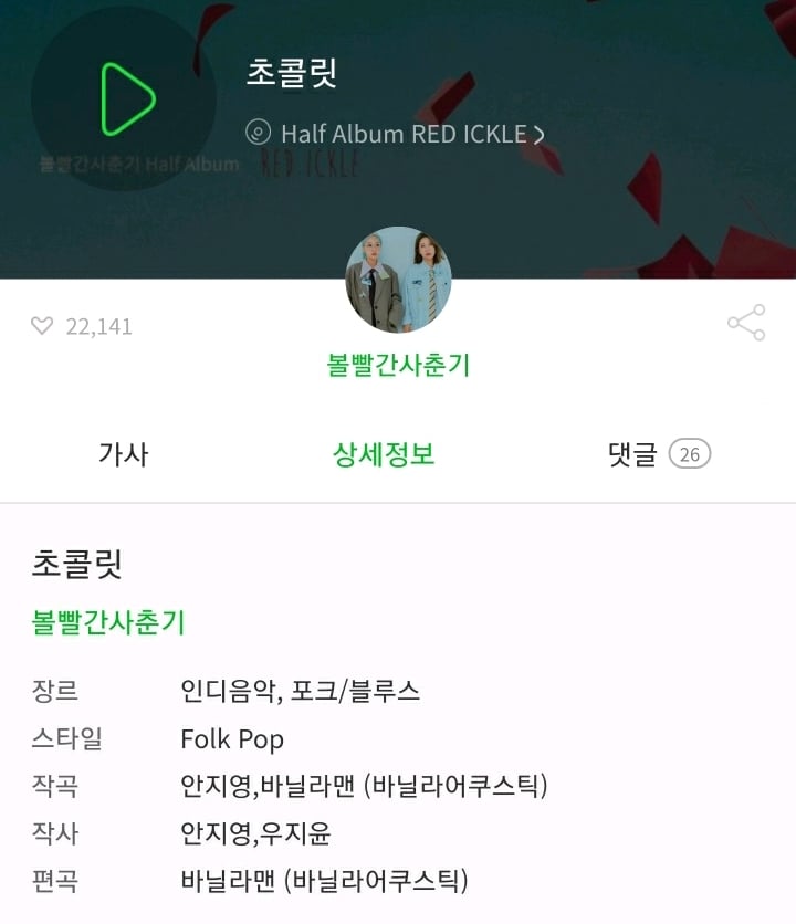 볼빨간 사춘기 우지윤이 작사, 작곡에 참여한 곡들.jpg | 인스티즈