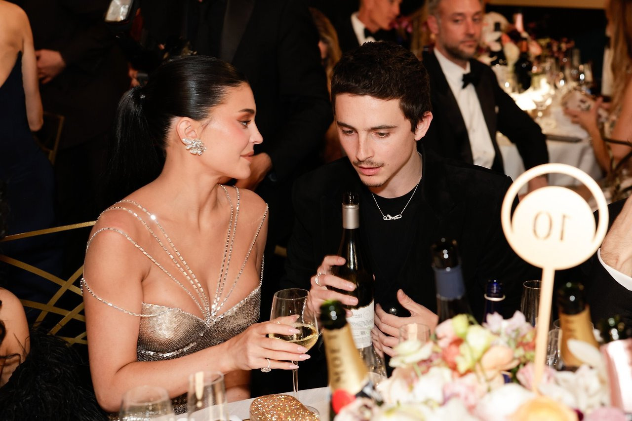 오늘자 골든글로브 티모시 샬라메 & 카일리 제너 | 인스티즈