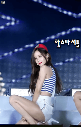 슬랜더 몸매 효민.gif | 인스티즈