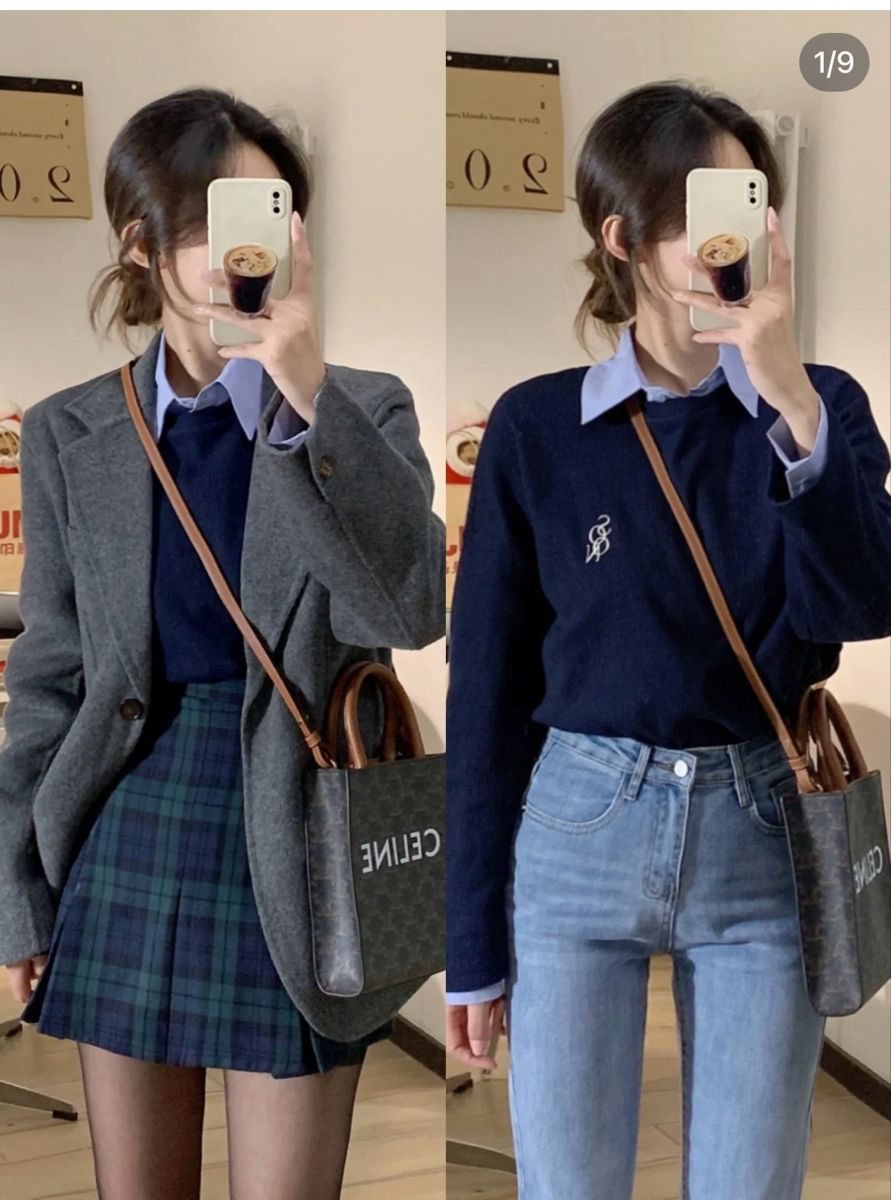 봄가을엔 셔츠&니트조합 최고🧶👔 | 인스티즈