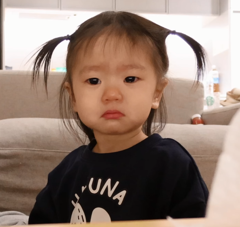 유트루 한테 혼나고 눈치 보는 나음이 (17개월 딸) | 인스티즈