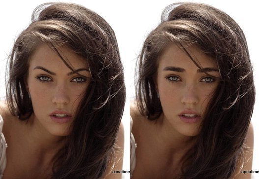 눈썹에 따른 인상의 차이.jpg | 인스티즈