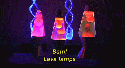 신비스러운 인테리어 소품 라바 램프 (Lava Lamp).jpgif | 인스티즈