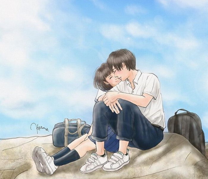 첫사랑을 20대까지 이어온 커플은 100% 공감할 '연애' 일러스트 시즌 2 | 인스티즈