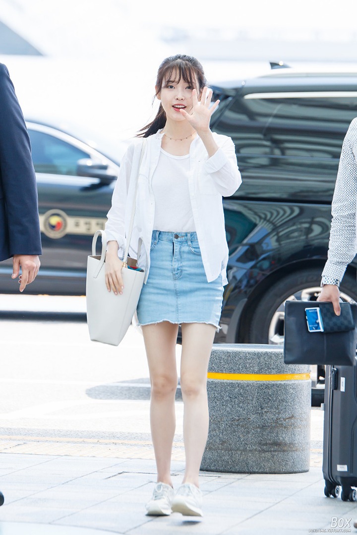 아이유 공항패션 모음..jpg | 인스티즈