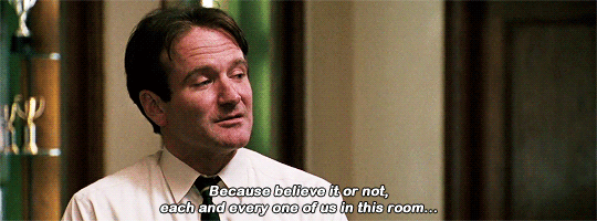 화려한 연극 속 한 편의 시가 된 故로빈 윌리엄스의 영화 속 순간들.txtjpgif | 인스티즈