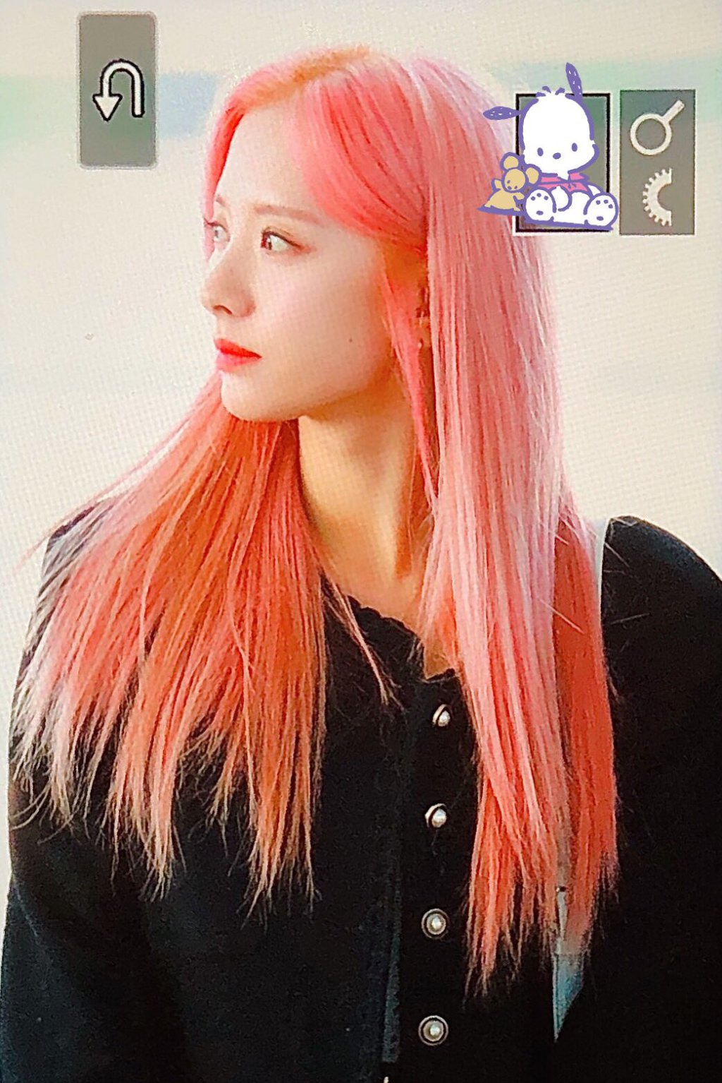 컴백을 앞두고 핑크머리로 변신한 오늘자 우주소녀 보나.jpg | 인스티즈