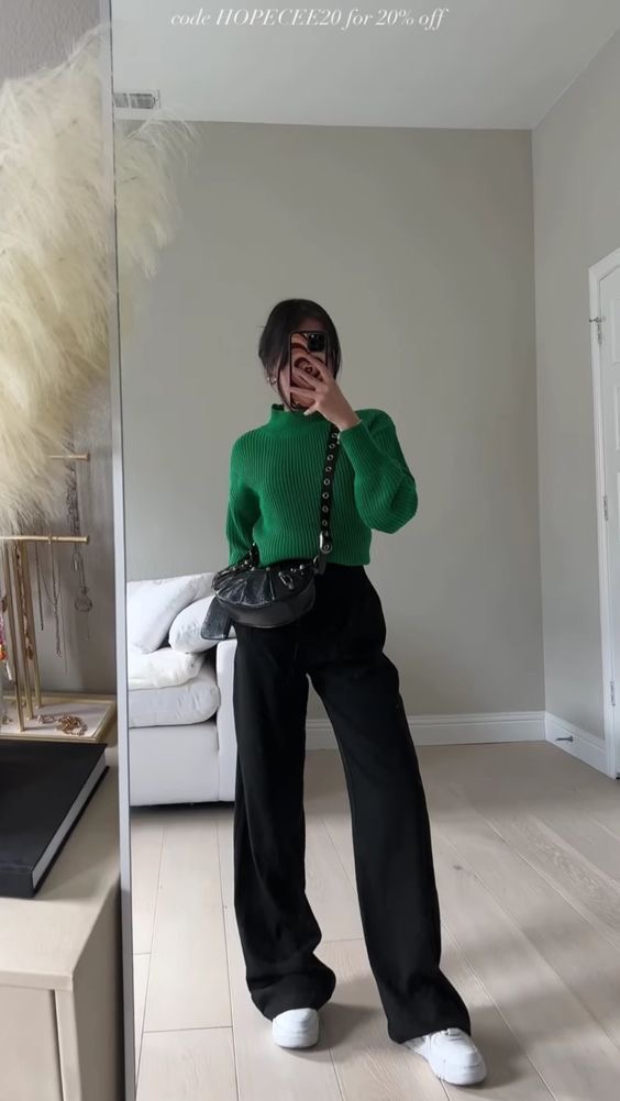 초록 코디가 촌스럽다는 편견은 버리시오➿💚 | 인스티즈