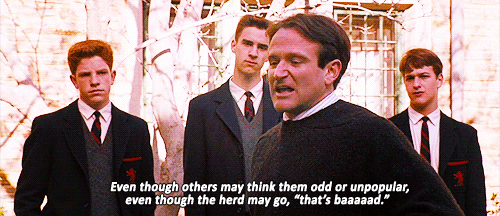 화려한 연극 속 한 편의 시가 된 故로빈 윌리엄스의 영화 속 순간들.txtjpgif | 인스티즈