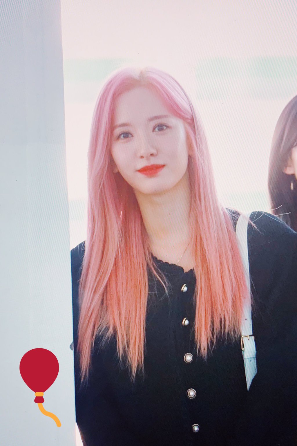 컴백을 앞두고 핑크머리로 변신한 오늘자 우주소녀 보나.jpg | 인스티즈