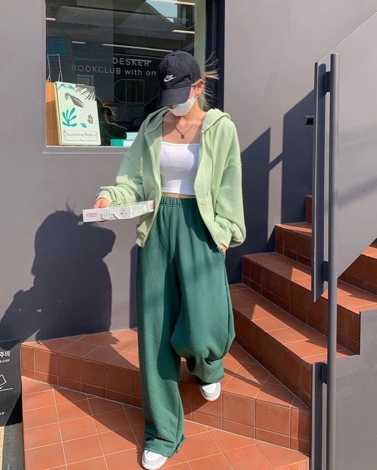 초록 코디가 촌스럽다는 편견은 버리시오➿💚 | 인스티즈