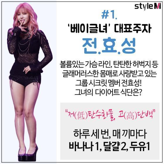 전효성 다이어트 식단 | 인스티즈