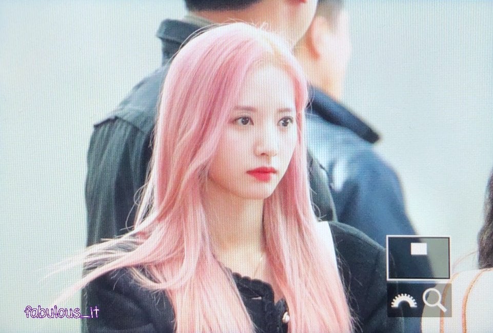 컴백을 앞두고 핑크머리로 변신한 오늘자 우주소녀 보나.jpg | 인스티즈