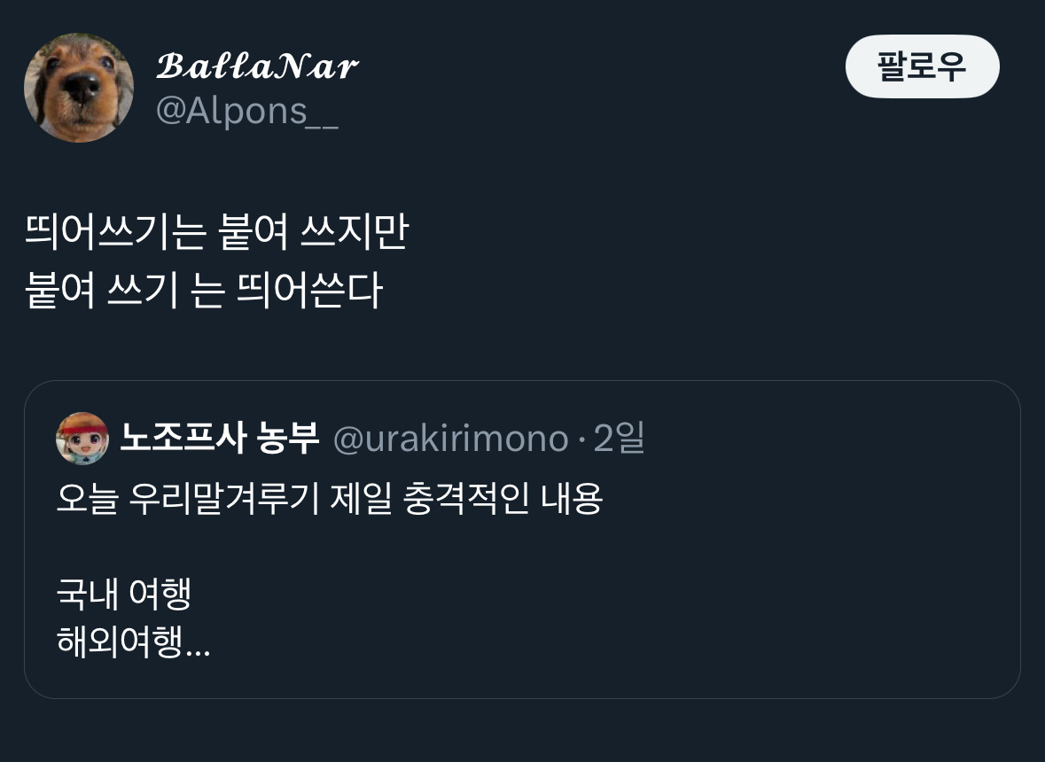 날씨좋~은 때에 보는 트위터 모음🍁 | 인스티즈
