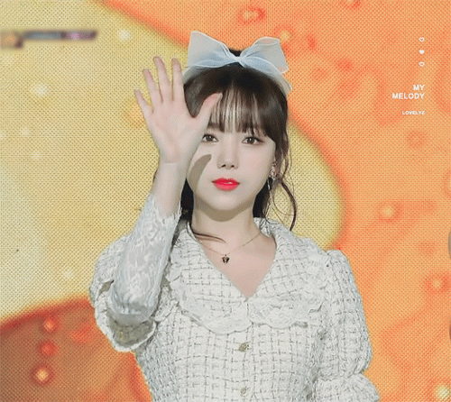 러블리즈 케이 포니테일.gif | 인스티즈