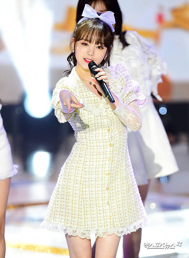 러블리즈 케이 포니테일.gif | 인스티즈