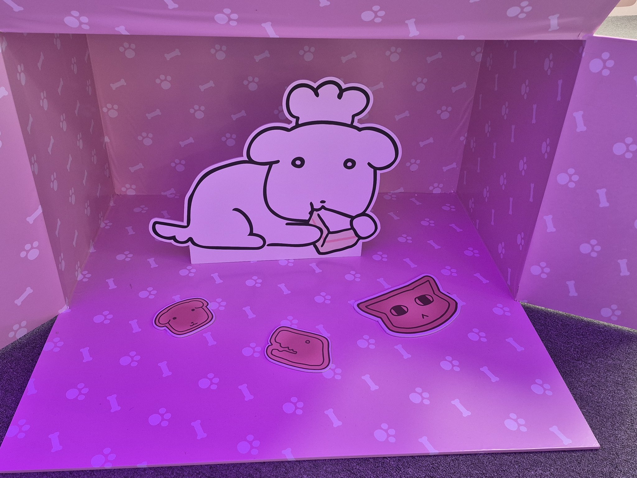 오늘 오픈한 듀..가나디 팝업스토어 상황.twt | 인스티즈