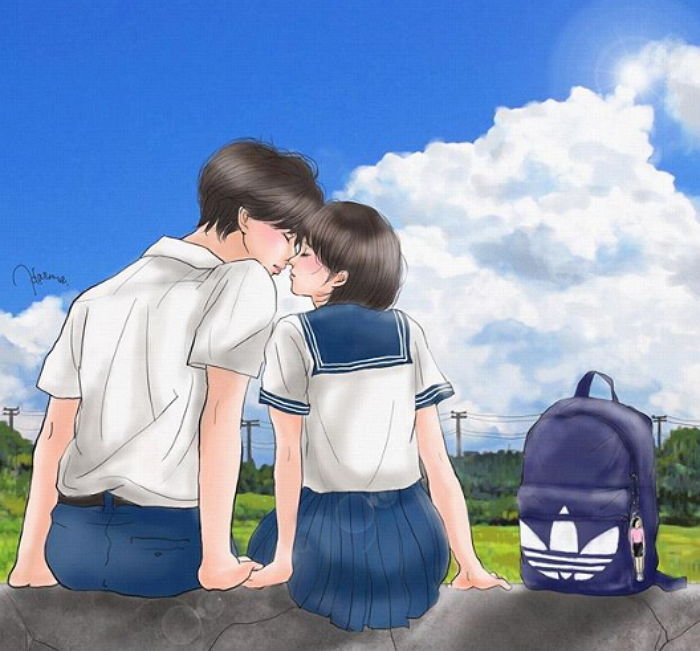 첫사랑을 20대까지 이어온 커플은 100% 공감할 '연애' 일러스트 시즌 2 | 인스티즈
