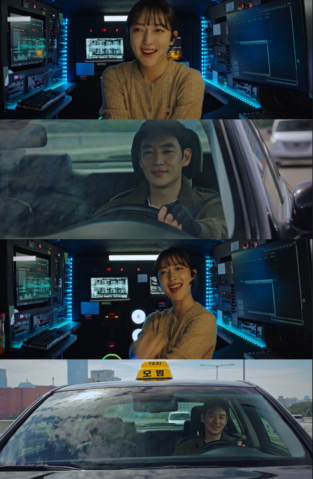 '이 정도의 러브라인이 장르물에서는 딱이다' 정석을 보여주는 모범택시 도기고은.jpgif | 인스티즈