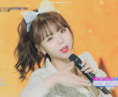 러블리즈 케이 포니테일.gif | 인스티즈